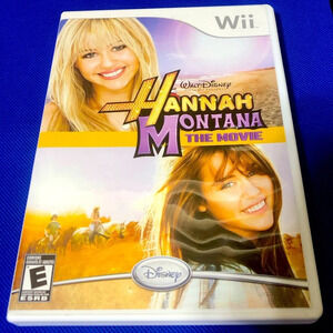 Wii Hannah Montana The Movie Disney 2007 Complete